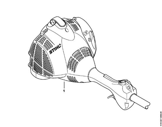 Motoguadañas (FS) FS 40 C-E - 4144 Níºmero de máquinaÂ  de la marca Stihl